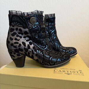 Women's L"ARTISTE Ankle Boots Size 37 (US 6.5) stunning